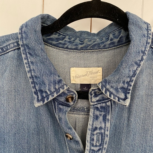 Universal Threads Denim Jumpsuit - Picture 4 of 5